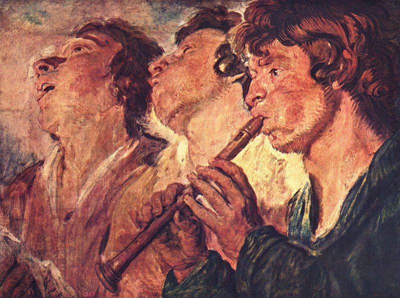 Jacob Jordaens Three Musicians